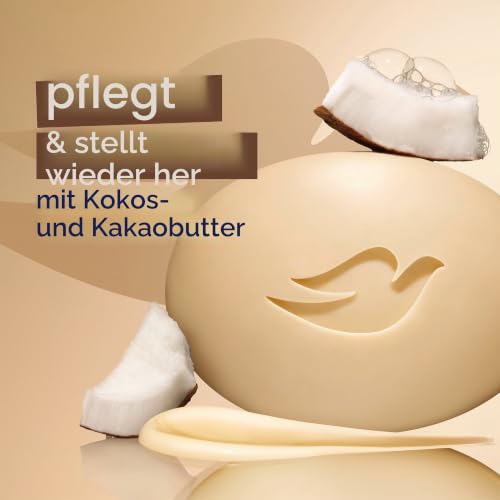 TAUBE Rein Verwöhnende Coconut Beauty Bar mit Jasminblüten Duft, 6 Zählen – Ansicht 3