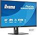 iiyama Prolite XUB3297QSNP-B1 80cm 32" IPS LED-Monitor QHD 100Hz HDMI DP-in/Out DaisyChain USB3.2 USB-C Dock 95W RJ45 (LAN) KVM-Switch Höhenverstellung Pivot AdaptiveSync schwarz