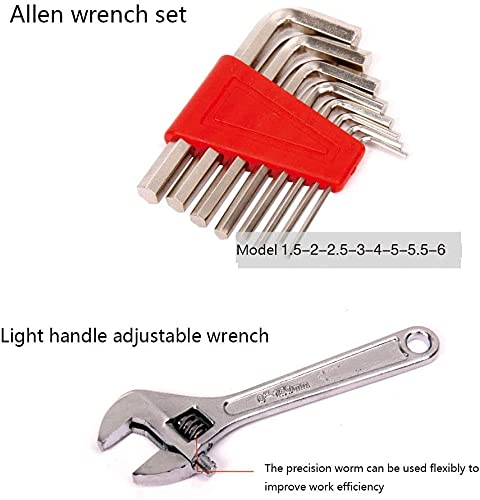 Kit de herramientas 32 piezas con alicates y llaves en caja miniatura 4