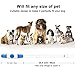 CCWW LED Leuchthalsband Hunde Halsband USB wiederaufladbar - Längenverstellbarer Haustier Sicherheit Kragen für Hunde und Katzen- 3 Modus