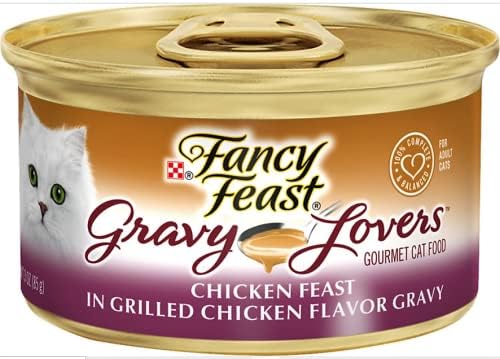 30 latas de pollo Fancy Feast Salvy Lovers de 3 onzas cada una 3 onzas paquete de 30
