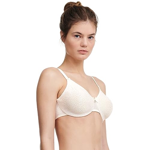 Chantelle Womens C Magnifique Seamless Unlined Minimizer Bra, Ivory, 42F Us #TOP1
