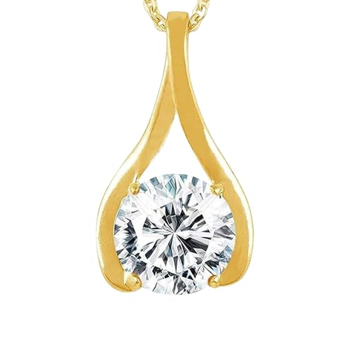 Pendentif zircon blanc 7,25 Ratti, le médaillon lumineux pour vos soirées élégantes