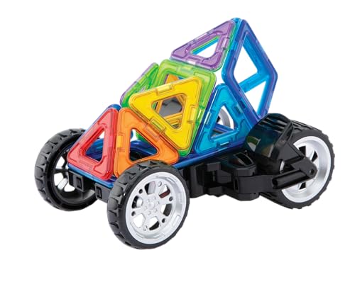 MAGFORMERS Amazing Transform Wheel Set juego de construccion magnetico de coches 5
