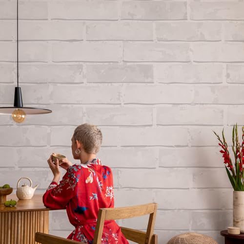 Décor mural adhésif briques lavable et résistant Tulup