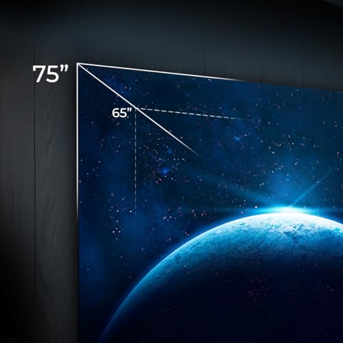 Cecotec QLED-Fernseher 75" Smart TV V3+ Serie VQU30075+S, 4K UHD, Android TV 11, Rahmenlos, Google Assistant und Chromecast, Dolby Vision & Atmos, HDR10, HBBTV, 2023. – Bild 5