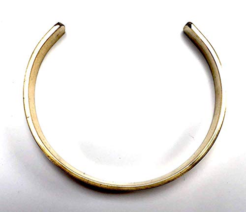 Brass Healing Cuff Bracelet | For Metabolic Function Reduces Inflammation Arthritis, Headaches, Improve Digestions, Alignment, Amplifies Energy, Excellent Conductor (Style -3 Om Namo Shivaya) #TOP2