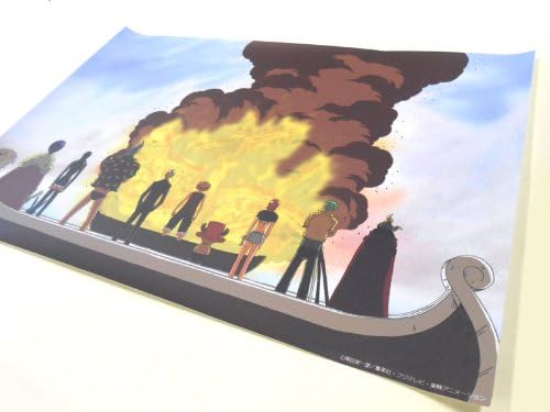 Amazon One Piece ワンピース 壁紙 45cm 67 5cm ありがとうメリー号 アニメ 萌えグッズ 通販