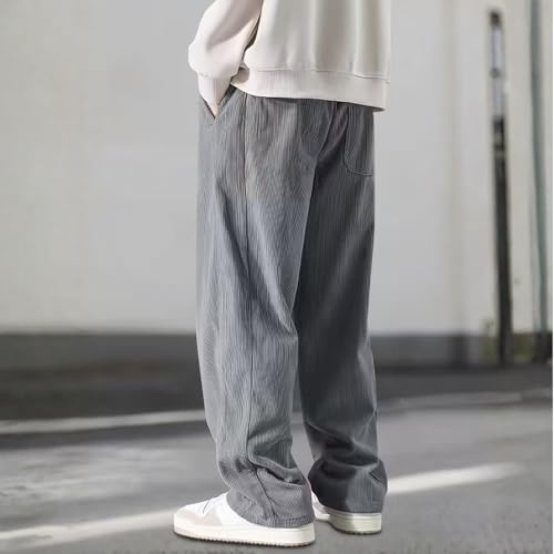Image of Amazon Brand - INKAST Men Men's Corduroy Casual Trousers Pants