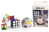 Rubiks 3 Piece Gift Set | Rainbow Ball | Squishy Cube | Magic Star
