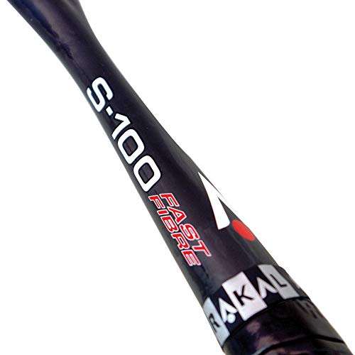 Karakal - Squashschläger S 100-100 g Rahmengewicht für Top-Handling - Fast Fibre Nano Graphite - inklusive Fullsize Cover - Image 4