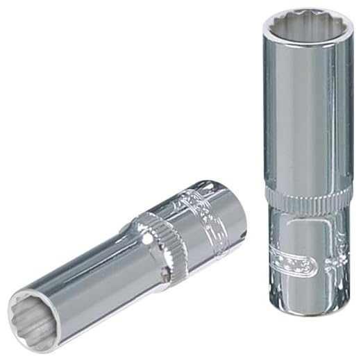 KS Tools 918.1598 1/4" CHROMEplus 12-kant-Stecknuss, lang, 10mm