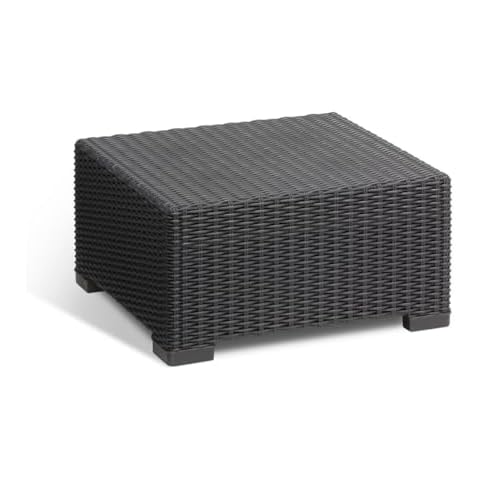 Allibert California Rattan Outdoor Coffee Table Cover