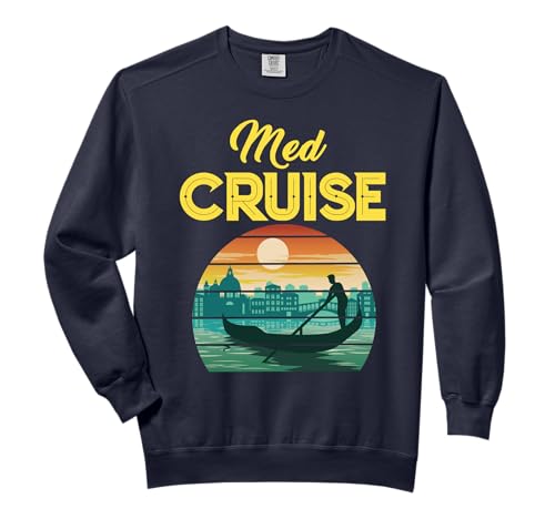 Med Cruise Mediterranean Vacation Trip Cruising Many Ports Comfort Colors...