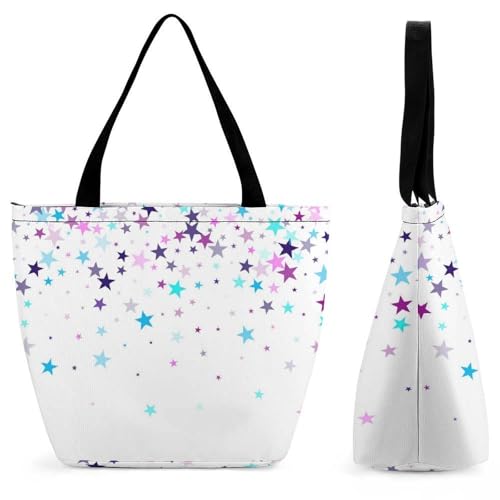 Sac à main pour femme Couleur Étoile grand format 28.5x18x32.5cm chic
