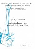 Instationäre Berechnung geschmierter Reibkontakte (Fortschritte in der Maschinenkonstruktion)