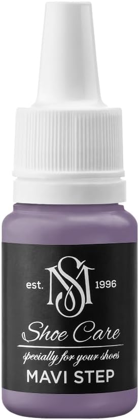 Nutritive Leather Spray - NCS S 5020-R50B Smoked Plum - Deep Conditioning & Shoe Color Restoration for Smooth Leather by MAVI STEP - 1.70 fl oz / 50 ml