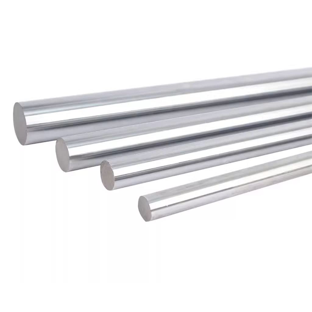 Varilla Cromada De Acero 45#, 6 7 8 9 10 11 12 14 16 18 20 25 30 Mm Eje Óptico Lineal Cromado Eje Suave, Varilla Lisa De Riel Largo De 1 M, 1 Uds (Color : 1m, Size : 12MM)