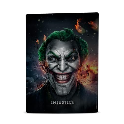 Plaque Frontale Autocollant PS5 Injustice pour Protéger Console et DualSense - 2