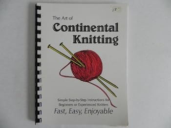 Plastic Comb The Art of Continental Knitting Book