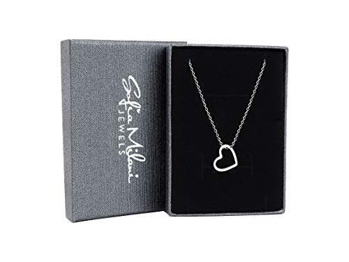 Sofia Milani - Women's Necklace 925 Silver - Heart Pendant - 50129A - Image 3