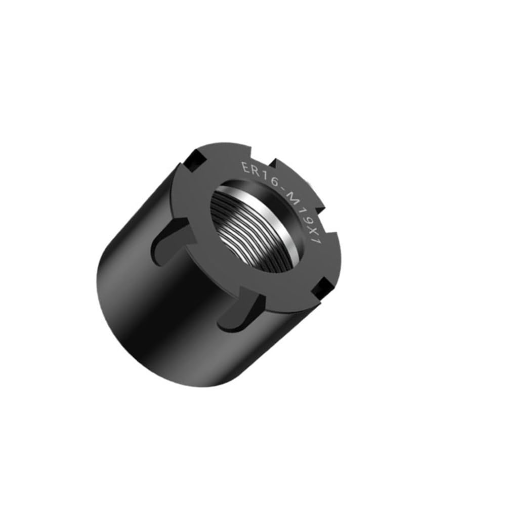 1pc ER11-ER32 Metal Clamping Nut - A/M/UM Type Anti-Loosening Collet Nut for CNC Engraving Machines(22mmx18mm)