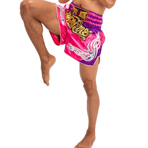 Muay Nation Muay Thai Shorts For Men Women Slim Cut Mma Boxing Shorts Training Kickboxing Workout Clothing Martial Arts Trunks thumb #4