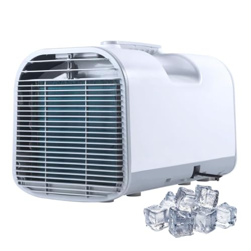 Image of Portable Air Conditioner 4800 BTU, 4-in-1 Compact AC Unit & Dehumidifier with 3-speed Adjustable Airflow & 24-Hour Timer, Quiet Camping Air Conditioner for Tent Rv Truck Caravan