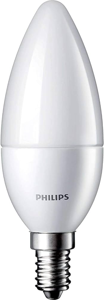 PHILIPS LED 2.7W Candle Bulb | Cool Day White (6500K), E14 Base | for Chandeliers & Decorative Lights | 6500K B39 FR | Pack of 1-picture-16