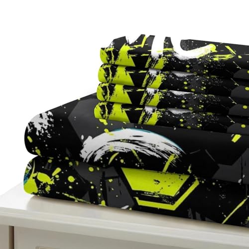 Housse de couette football impression 3D premium - 7