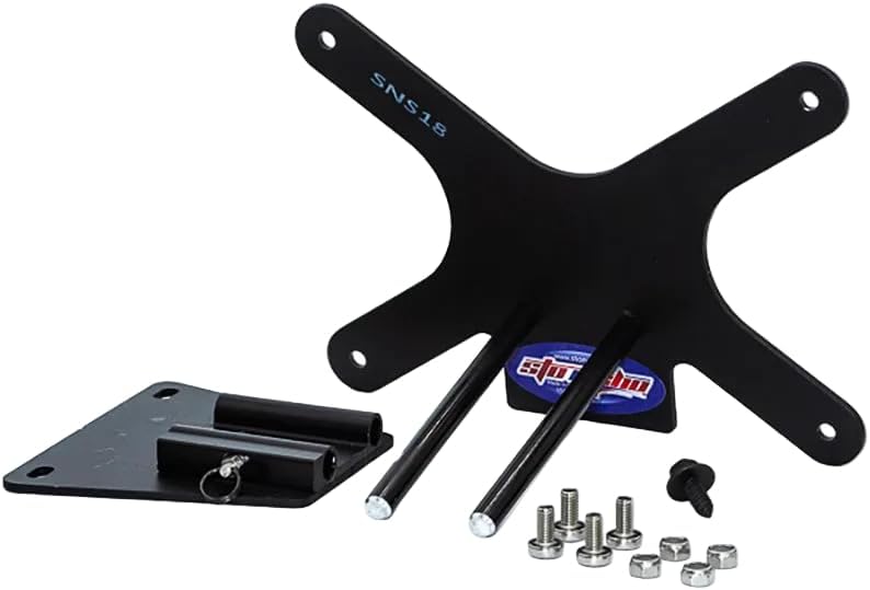 STO N SHO Front License Plate Bracket Compatible with 2006-2010 Dodge Charger SE, SXT, R/T