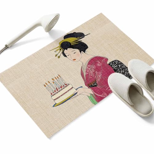 LEO BON ���փ}�b�g �h�A�}�b�g �J�[�y�b�g �g�C�� ���� ���ӂ� �����` ���� �z�� �􂦂� �L�b�`�� �k���� ������� �K�i ����~�ߕt �R�� �h�L �h�� �a�� �ʔ����l�^�摜 �P�[�L������ �����̏� �s���N 40×60cm