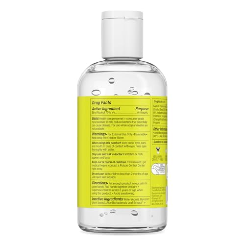 Medical Grade Hand Sanitizer Gel - 97% ORGANIC - 8 FL.OZ. - Image 3