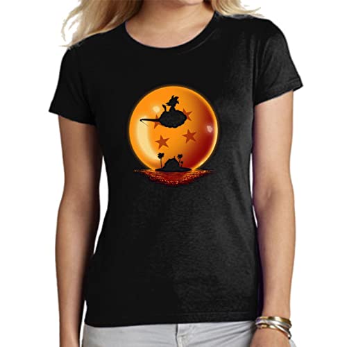 Camiseta de Mujer DB Anime Manga Dragon 009 M