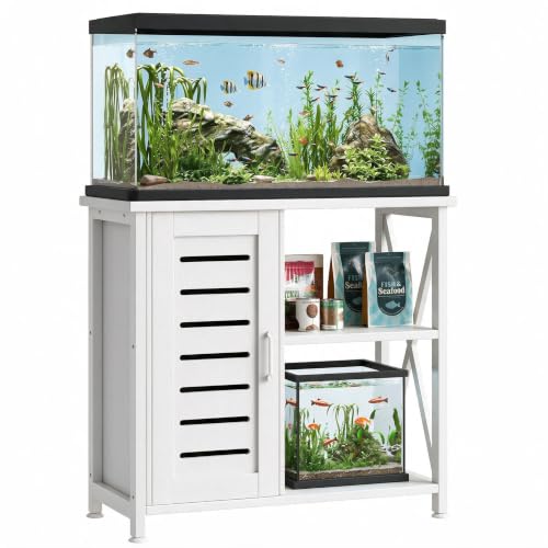 Herture 20-29 Gallon Fish Tank Stand, Aquarium...