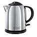 Produktbild Russell Hobbs Kompakt-Wasserkocher Chester, 2200 Watt, 1.0l, Schnellkochfunktion, Perfect-Pour-Ausgusstülle, Wasserstandsanzeige, 20190-70, Edelstahl/schwarz
