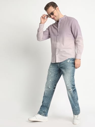 Image of BENE KLEED Men MID-Rise White Solid Pure Cotton Jeans