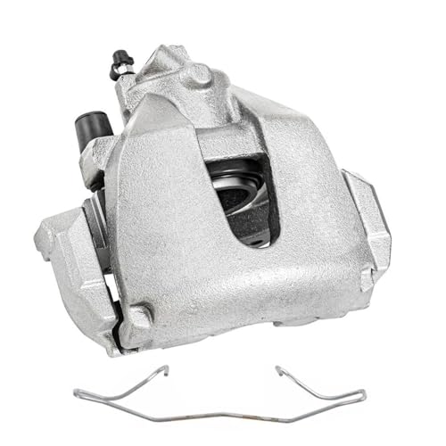 Image of Detroit Axle - 2pc Front Brake Calipers for 2013 Ford Escape 2012-2018 Focus C-Max, 2013 2014 2015 2016 2017 Disc Brake Calipers with Bracket Assembly Replacement