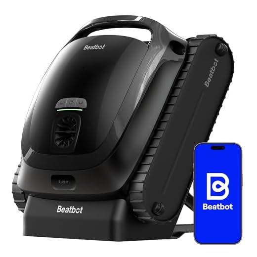 (2025 Upgrade) Beatbot AquaSense 2 Cordless Robotic Pool Vacuum Cleaner, Smart Surface Parking, Double-Pass Waterline Scrubbing, Cleans Floor, Walls and Waterline, Light Blue