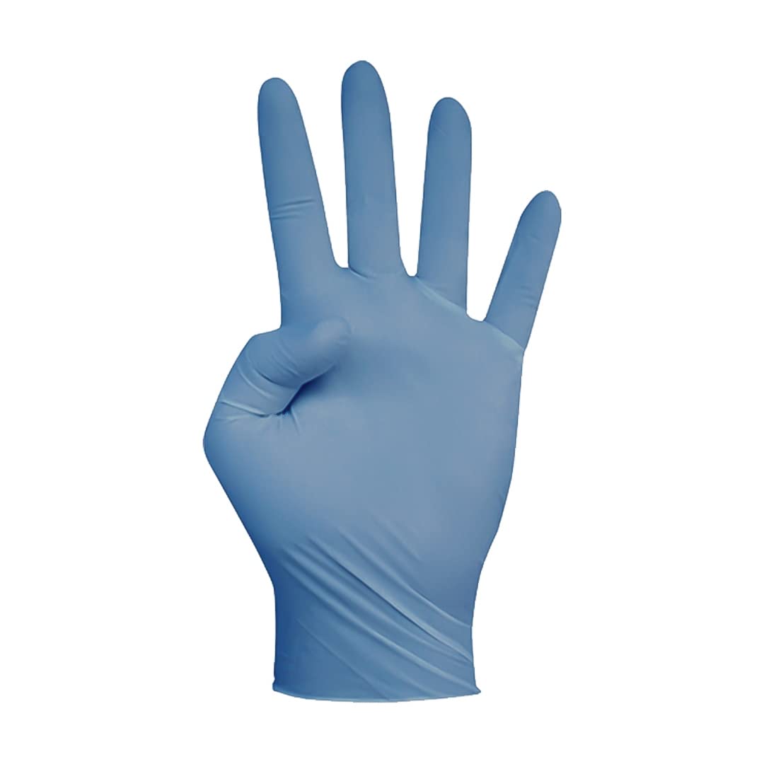 4GASA GUANTES NITR DERMO AZUL 100 L