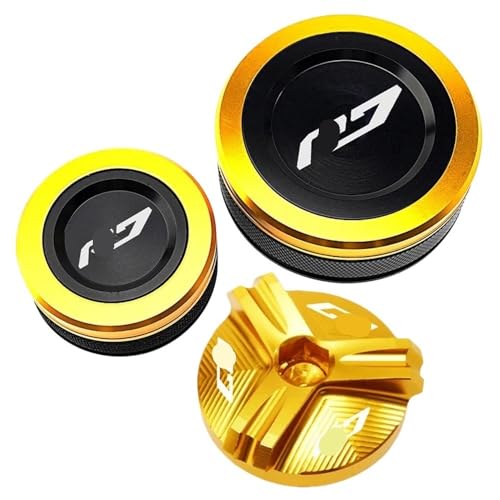 Bouchon de remplissage d'huile moto contre les fuites de liquide de frein YZF R7 R1 2010-2023