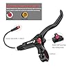 PeakRider Zoom eBike Hydraulic Brake Upgrade Kit – 2/3 PIN Male Waterproof Power-Off Sensor Connector, Pre-Bled Brake Levers & Calipers with 160mm Rotors #1