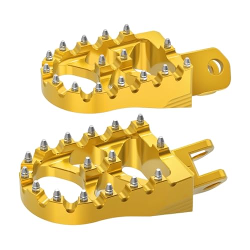 Repose-pieds large Suzuki DRZ400SM pour stabiliser la conduite sur route et piste