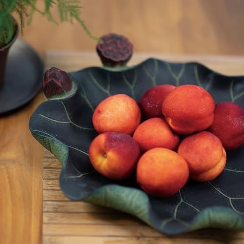 Assiette à fruits et assiette à salade en pierre décorative style vintage - 4