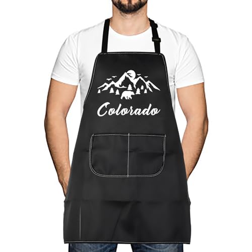 Cadeau de montagne du Colorado : le tablier souvenir unique
