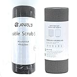 Jovely 60 Disposable Dishwashing Scrub Sheets, Paper Towel Format, Non-Scratch, Cleaning Supplies, Dishwashing, Sponges Kitchen, Scouring Pads, Kitchen Cloths (2 Rolls, Total 120 Sheets)