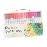 Marqueurs à pointe pinceau - ils sont fabriqués avec un savoir-faire, compacts, pratiques, efficaces et portables, et peuvent bien vous servir, marqueurs de coloriage