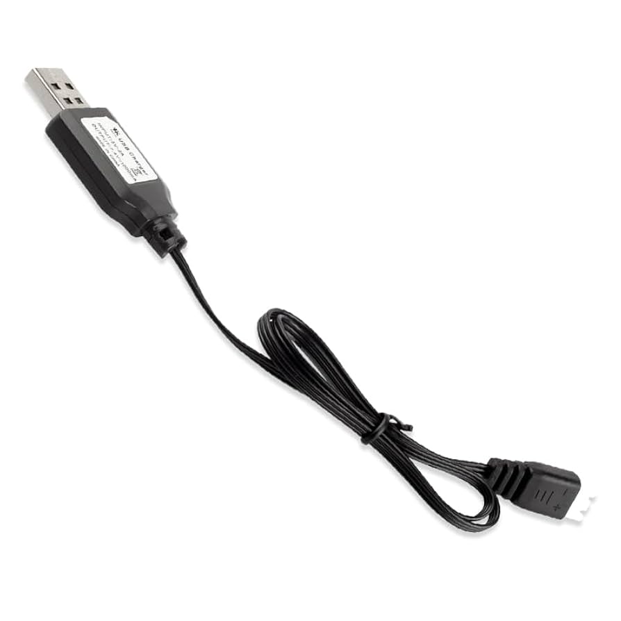 Amazon.co.jp: USB充電ケーブル 2本パック 7.4V 1A 2S リポ