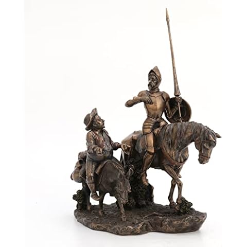 Unicorn Studios Don Quxote & Sancho Panza, Cold Cast Bronze Cover