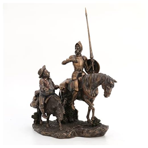 Unicorn Studios WU75196A4 Don Quixote and Sancho Panza Sculpture